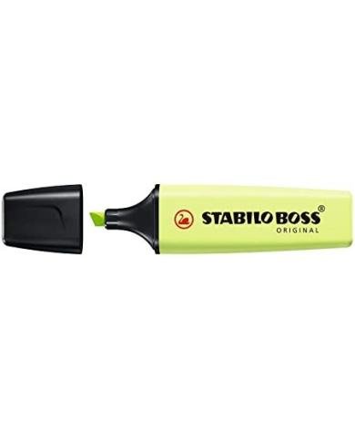 STABILO BOSS ORIGINAL Vert Citron – Surligneur 2-5 mm