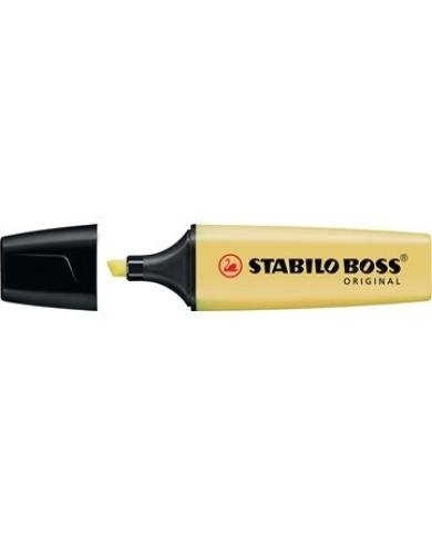 STABILO BOSS ORIGINAL Jaune Pastel – Surligneur 2-5 mm