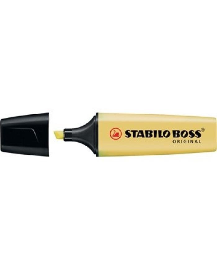 STABILO BOSS ORIGINAL Jaune Pastel – Surligneur 2-5 mm