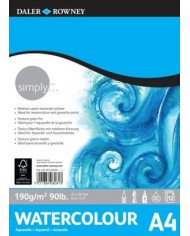 Le Libr'air - Bloc Papier Aquarelle A4 190G 12Feuilles - Daler Rowney - Tunisie Le Libr'air - Bloc Papier Aquarelle A4 190G 12Feuilles - Daler Rowney - Tunisie