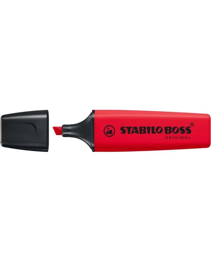 STABILO BOSS ORIGINAL Rouge Vrai – Surligneur 2-5 mm