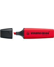 STABILO BOSS ORIGINAL Rouge Vrai – Surligneur 2-5 mm