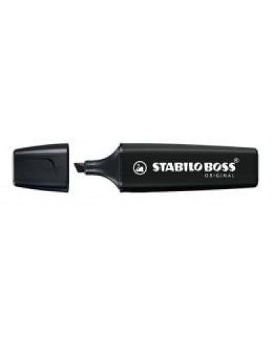STABILO BOSS ORIGINAL Noir – Surligneur 2-5 mm