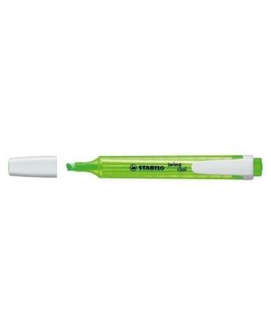 Surligneur STABILO Swing Cool Vert – Pointe Biseautée 1-4 mm