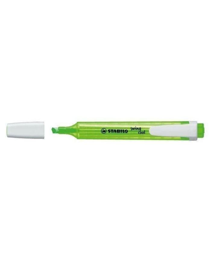 Surligneur STABILO Swing Cool Vert – Pointe Biseautée 1-4 mm