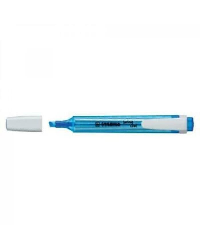 Surligneur STABILO Swing Cool Bleu – Pointe Biseautée 1-4 mm