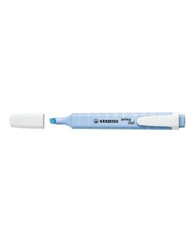 Surligneur STABILO Swing Cool Pastel Bleu Glacier 1-4 mm