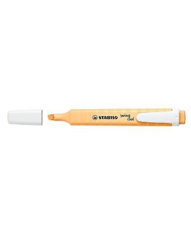 Surligneur STABILO Swing Cool Pastel Orange Pâle 1-4 mm