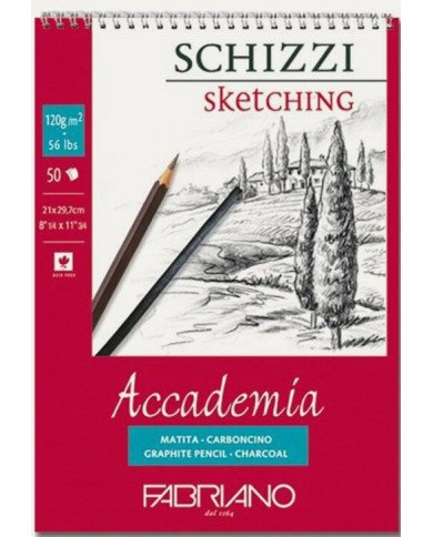 Le Libr'air - Bloc Papier pour esquisse et dessin Accademia 50 Feuilles 120G/M² - Fabriano - Tunisie Le Libr'air - Bloc Papier pour esquisse et dessin Accademia 50 Feuilles 120G/M² - Fabriano - Tunisie