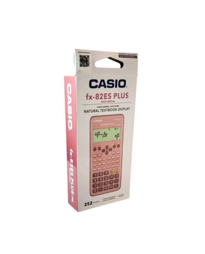 Calculatrice Scientifique Casio FX-82ES+ 2ème Edition Rose