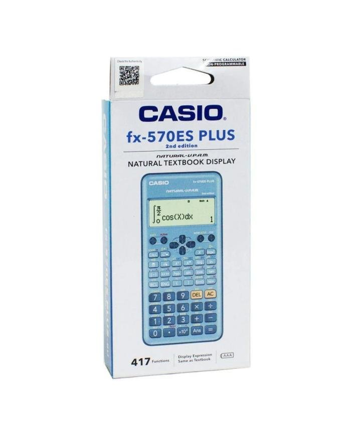 Calculatrice Scientifique CASIO Fx-570ES PLUS Bleue
