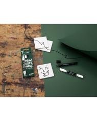 Marqueur acrylique Faber-Castell Noir & Blanc 