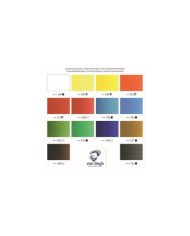 Le Libr'air - Set Inspiration Couleurs à l'huile Dans une Boîte en Bois, avec 14 Couleurs en Tubes de 40 ml + Accessoires - Van 