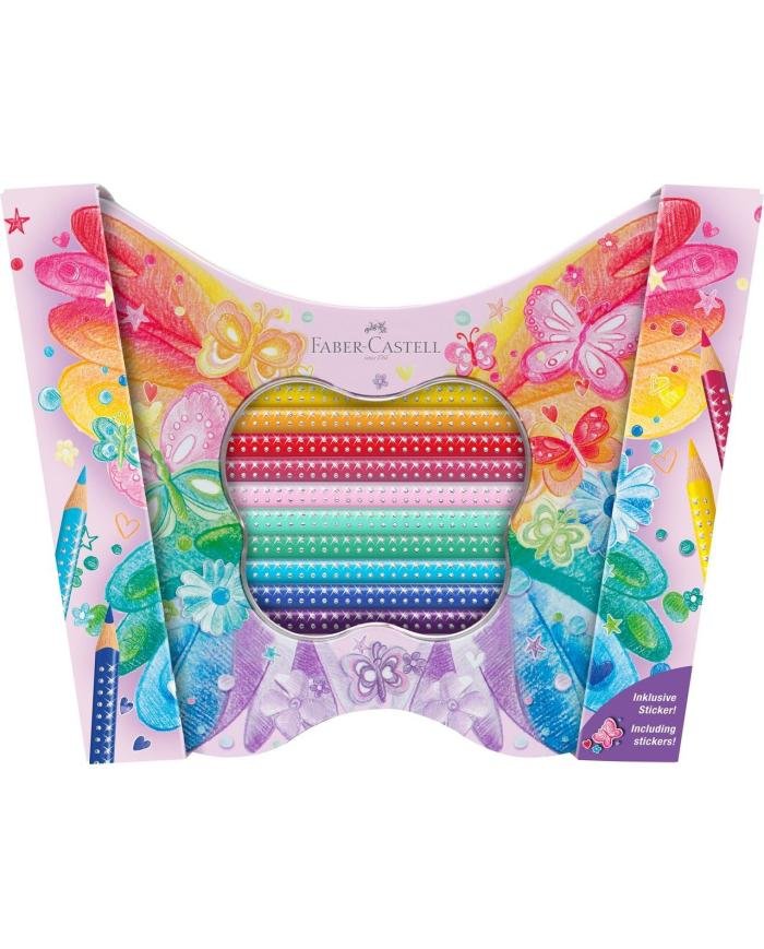 Coffret cadeau crayons Sparkle Papillon Faber Castell