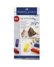 Boite De 24 Pastels Tendres Faber Castell