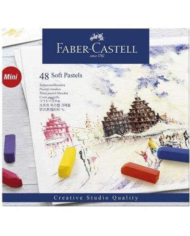 Boite De 48 Pastels Tendres Mini Faber Castell