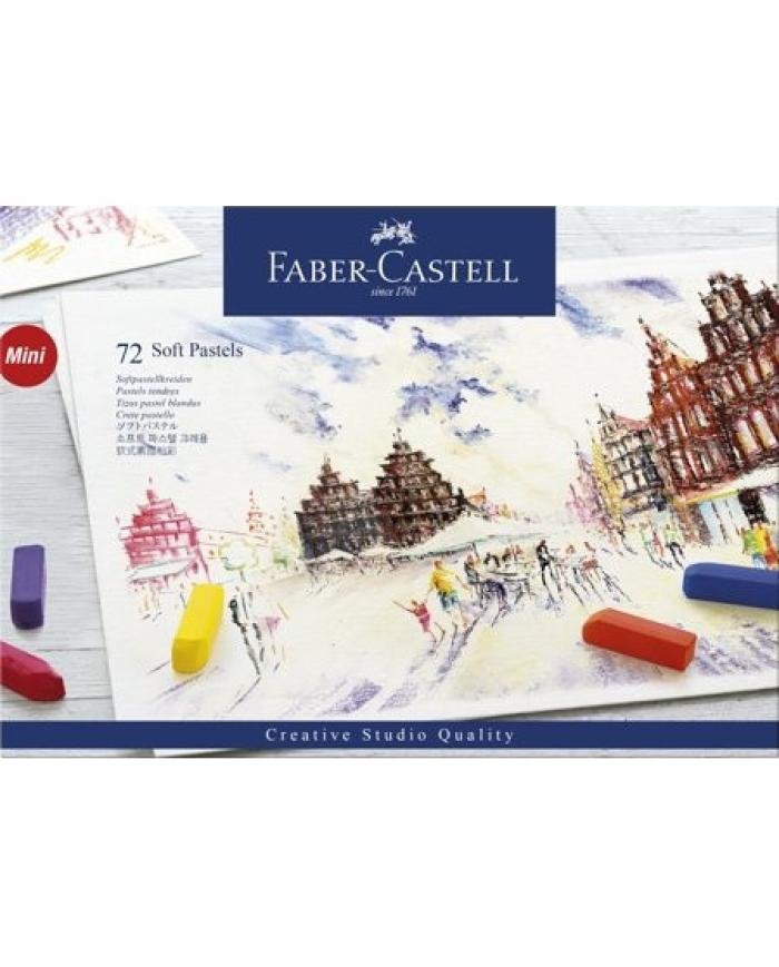Boite de 72 Mini pastels tendres Faber-Castell