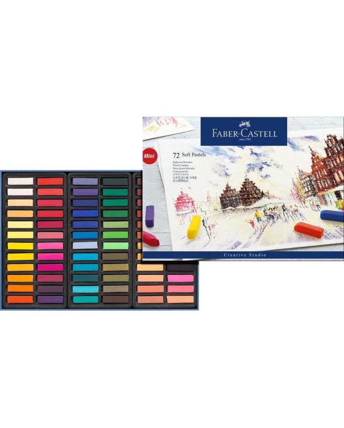 Boite de 72 Mini pastels tendres Faber-Castell