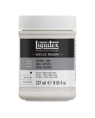 Liquitex Effect Sable Naturel Medium Gel épais 237 ml