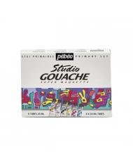 Etui de 6 Tubes de Gouache couleurs primaires PEBEO