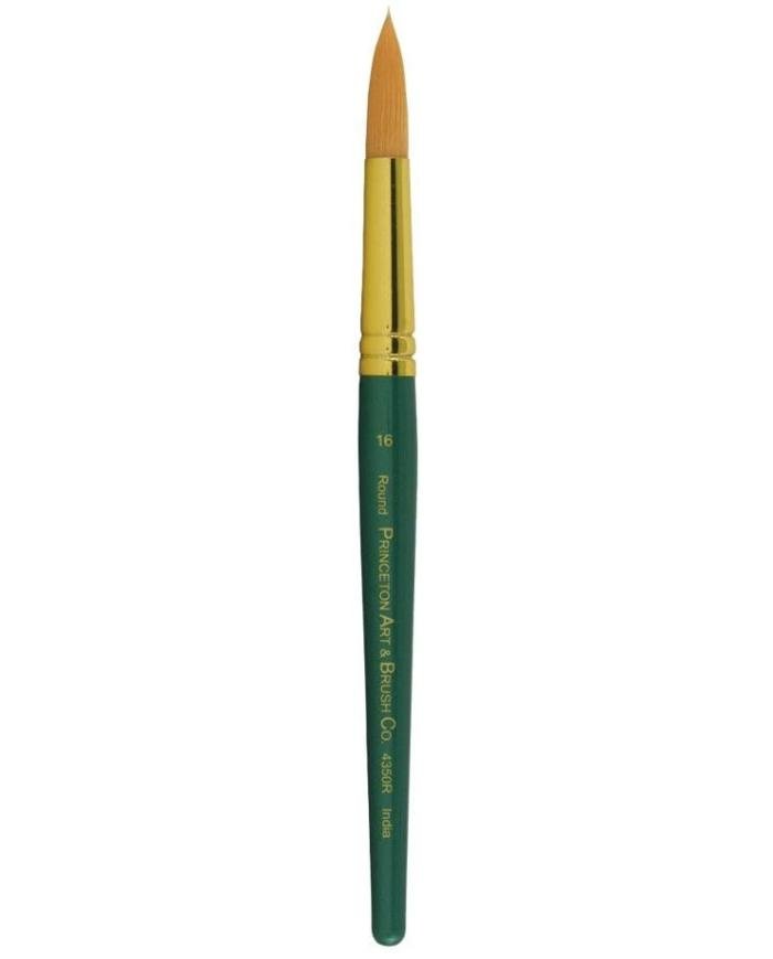 Pinceau Synthétique Rond 4350R - Princeton Lauren N° 16