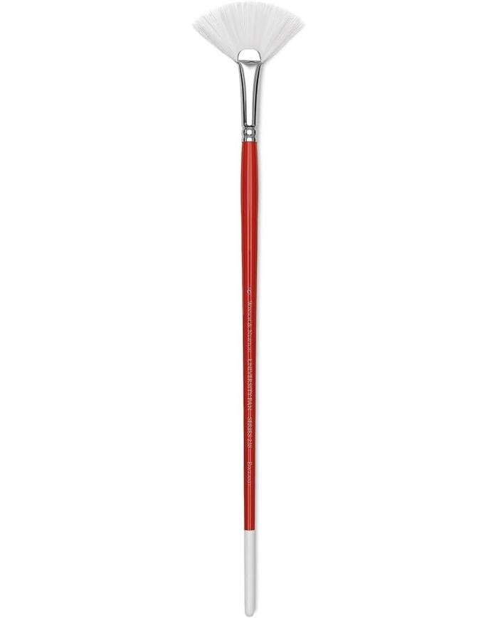 Winsor & Newton University Series 238 Pinceau éventail à manche long Taille 6