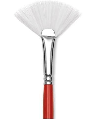 Winsor & Newton University Series 238 Pinceau éventail à manche long Taille 6