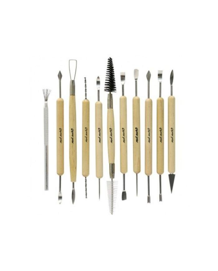 Ensemble de 11 outils de sculpture
