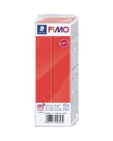 Pate Fimo Soft Staedtler 454g Rouge Indien 24