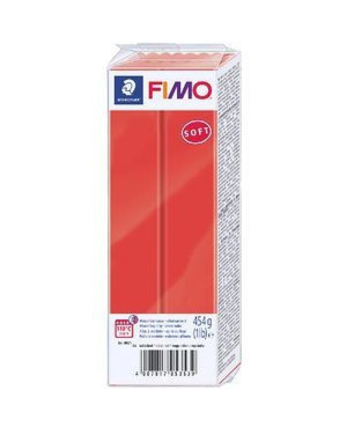 Pate Fimo Soft Staedtler 454g Rouge Indien 24