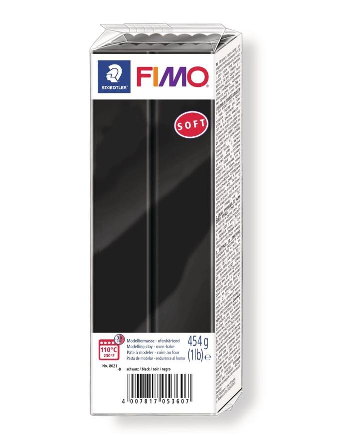 Pate FIMO Soft 454 g noir Staedtler