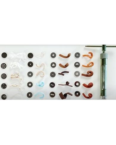 Ensemble d'extrudeuse en métal DAS Smart en argile polymère