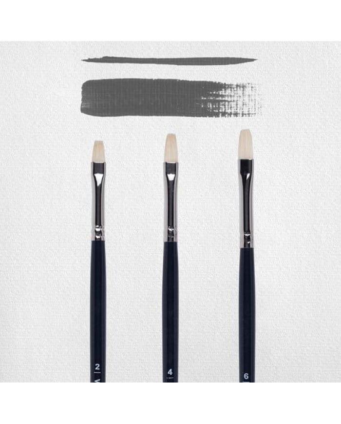 Set de 3 pinceaux VAN GOGH pour huile/acrylique série 210 No. 2-4-6