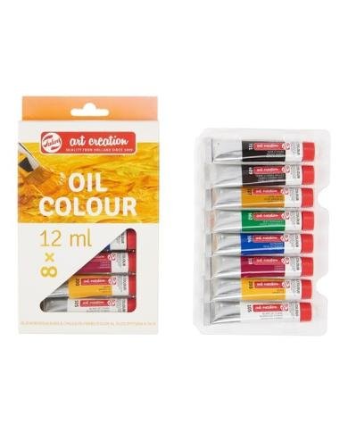 Set Huile 8 x 12 ml Talens Art Création
