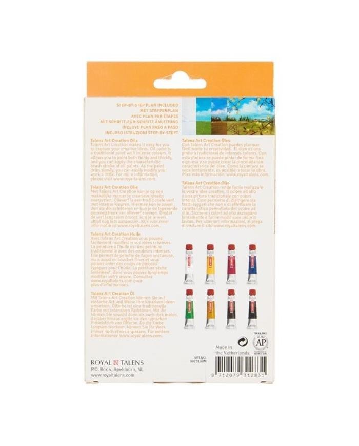 Set Huile 8 x 12 ml Talens Art Création
