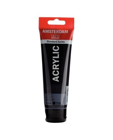 Standard Series Acrylique Tube 120 ml Noir Oxyde 735 - Amsterdam
