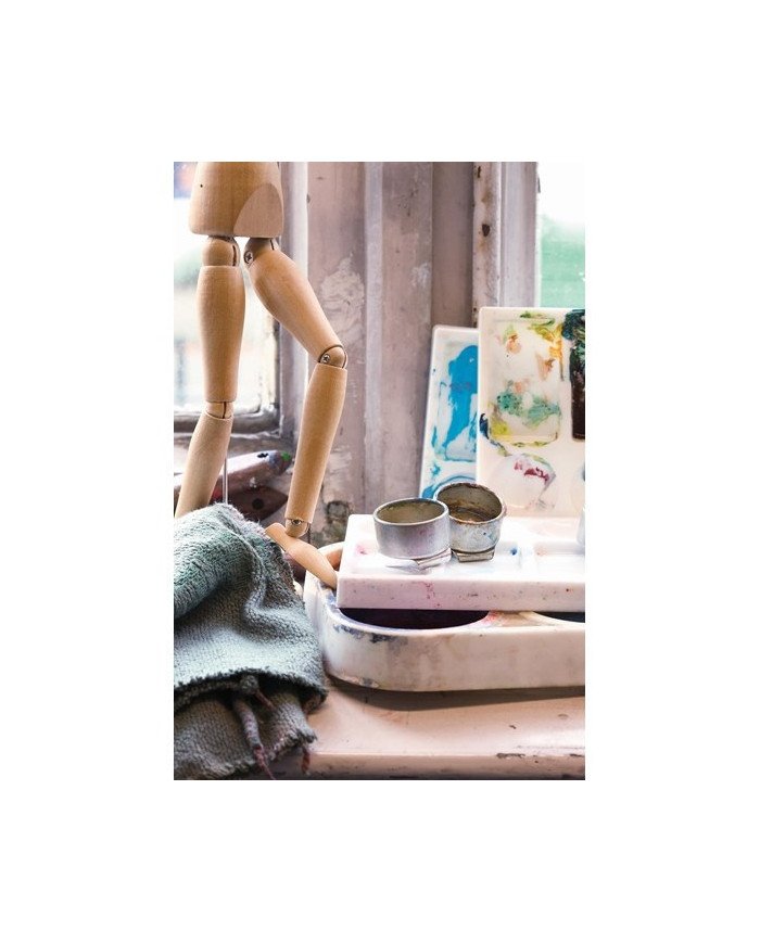 Le Libr'air - Palette Ovale en Métal 12,6 X 18,5 Cm - Talens - Tunisie