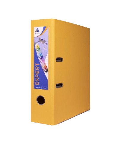 Le Libr'air - Classeur à levier EXPERT Dos de 80mm Jaune - Officeplast - Tunisie