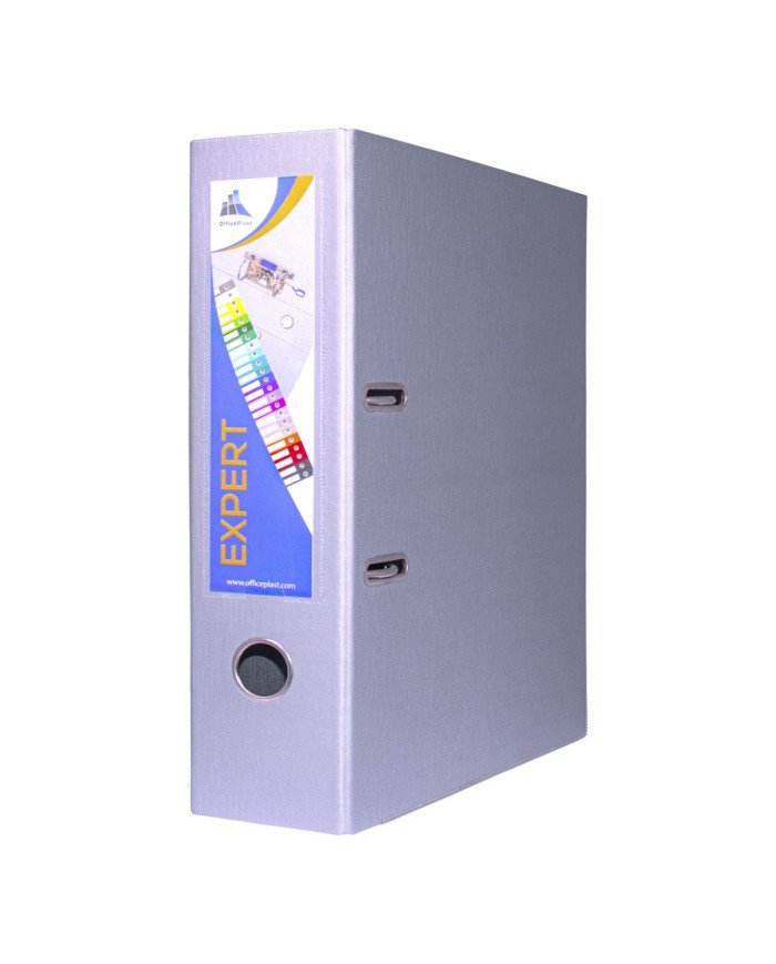 Le Libr'air - Classeur à levier EXPERT Dos de 80mm Gris - Officeplast - Tunisie