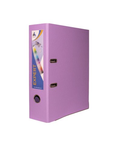 Le Libr'air - Classeur à levier EXPERT Dos de 80mm Violet Pastel - Officeplast - Tunisie