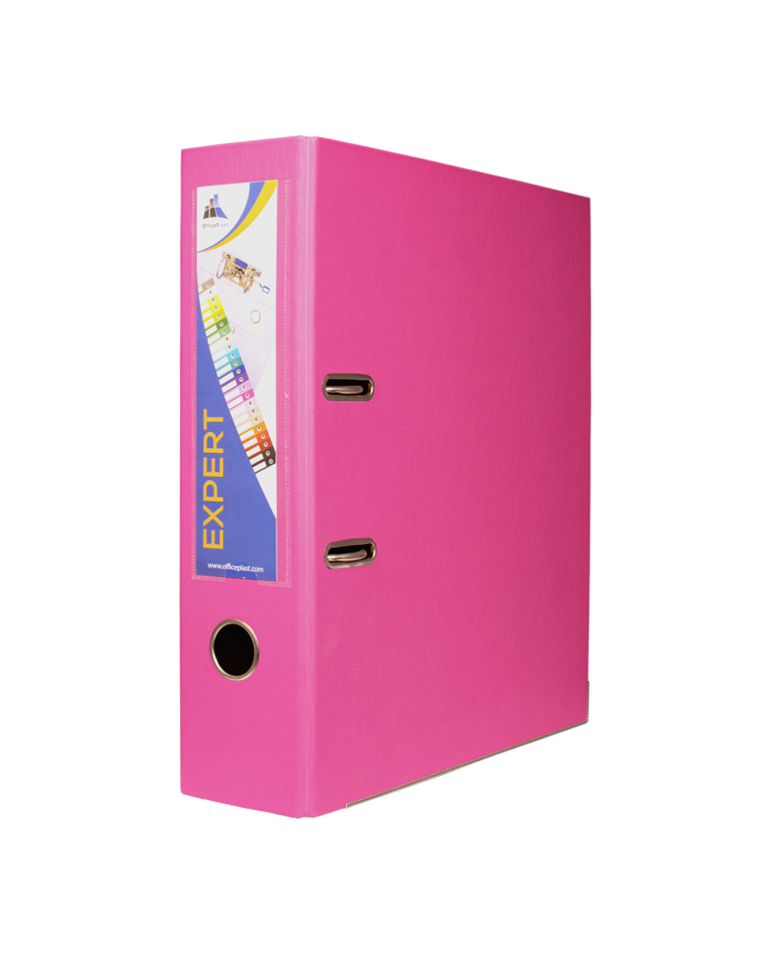 Le Libr'air - Classeur à levier EXPERT Dos de 80mm Rose - Officeplast - Tunisie