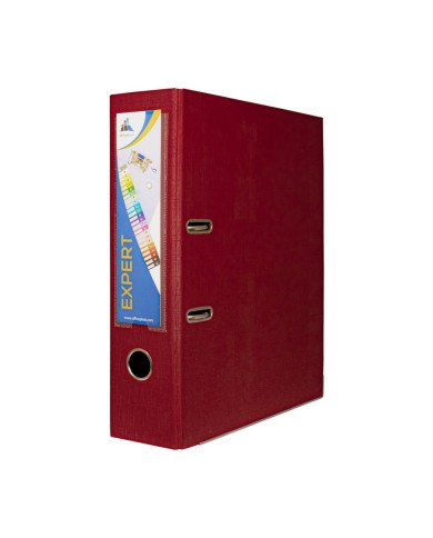 Le Libr'air - Classeur à levier EXPERT Dos de 80mm Rouge Bordeau - Officeplast - Tunisie