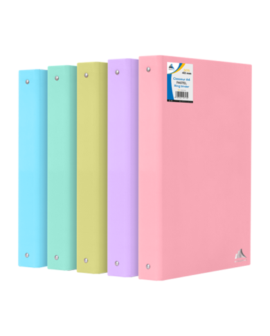 Le Libr'air - Classeur Essential A4 D40mm Rose Pastel - Officeplast - Tunisie Le Libr'air - Classeur Essential A4 D40mm Rose Pastel - Officeplast - Tunisie