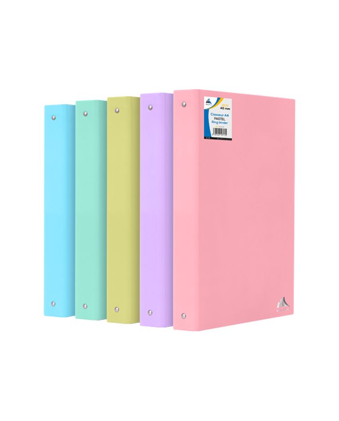 Le Libr'air - Classeur Essential A4 D40mm Bleu Pastel - Officeplast - Tunisie