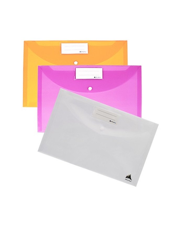 Le Libr'air - Pochette A Bouton En Polypropylène Colorprotect Maxi - Officeplast - Tunisie