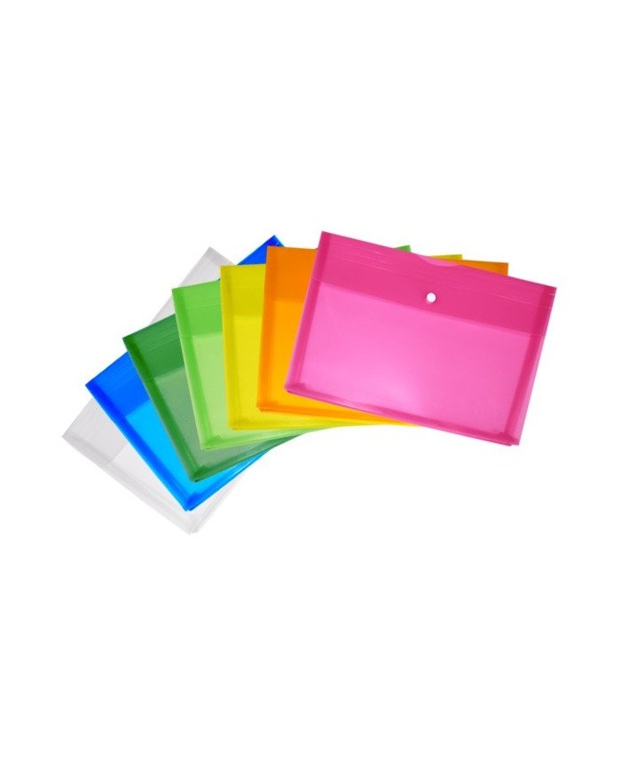 Le Libr'air - Pochette à Bouton Avec Soufflet En Polypropylène Colorprotect - Officeplast - Tunisie