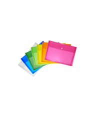 Le Libr'air - Pochette à Bouton Avec Soufflet En Polypropylène Colorprotect - Officeplast - Tunisie