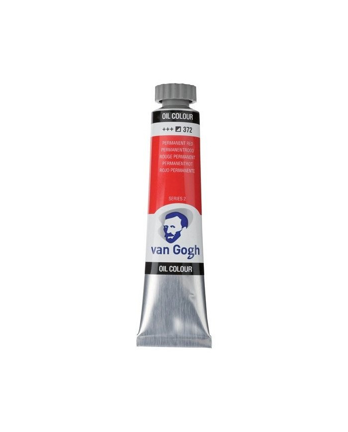 Le Libr'air - Peinture à l'huile Tube 20 ml Rouge Permanent 372 - Van Gogh - Tunisie