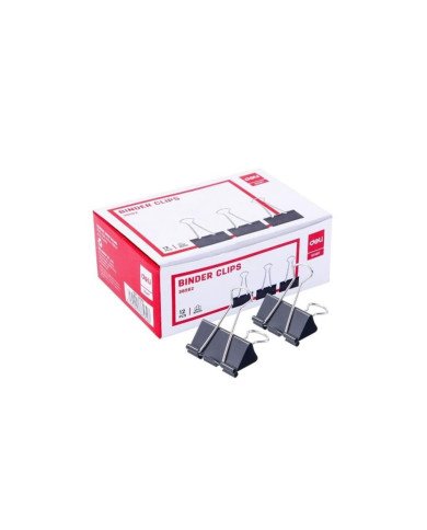 Le Libr'air - Paquet De 12 Binder Clip 32Mm - Deli - Tunisie
