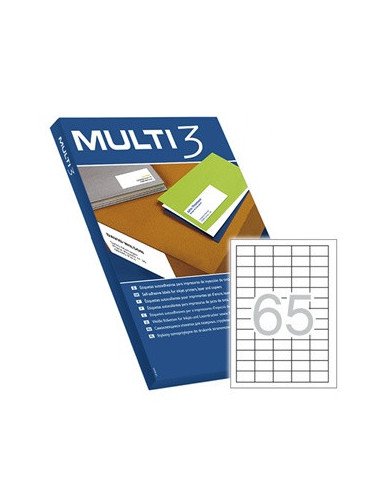 Le Libr'air - Étiquettes Adhésives Multi3/65, 38x21.2mm, 100 Feuilles - Apli - Tunisie
